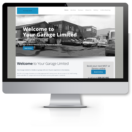 Motor Trade Website Design